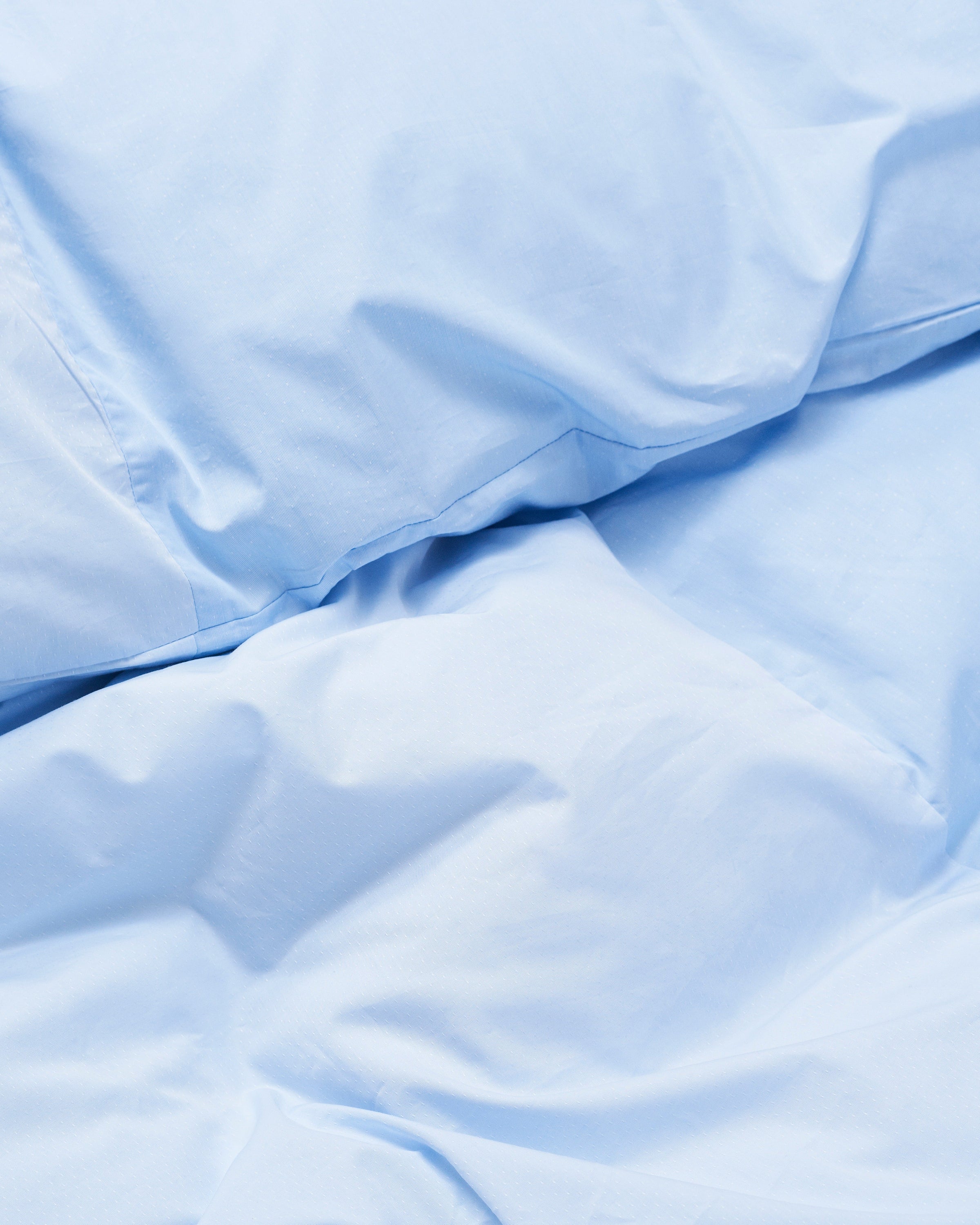 Wall Street duvet cover | Half & half dots Jacquard